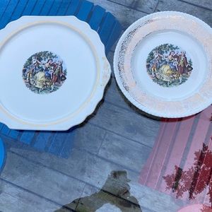 Vintage plates
